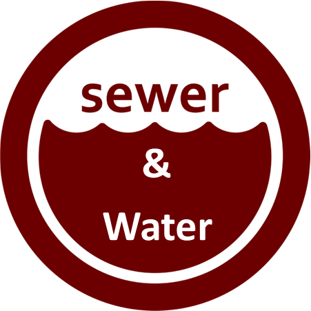 Image of the word Water & Sewer